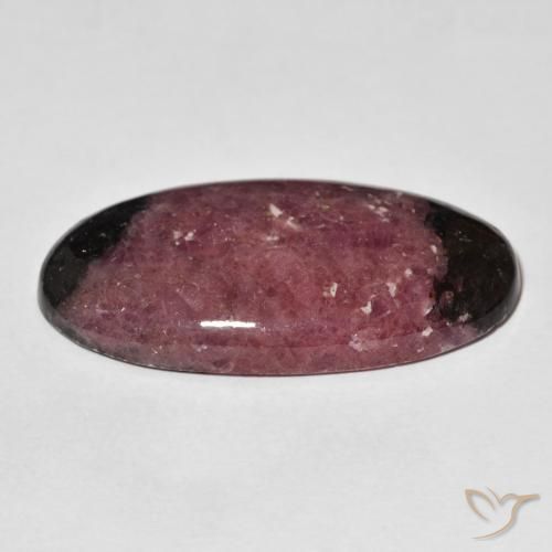Rhodonite Gemstone in 33.9 x 17.3 mm Size for Sale, Rhodonite Stone in Multicolor Color
