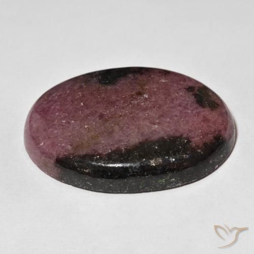 Rhodonite Gemstone in 37.8 x 27.9 mm Size for Sale, Rhodonite Stone in Multicolor Color