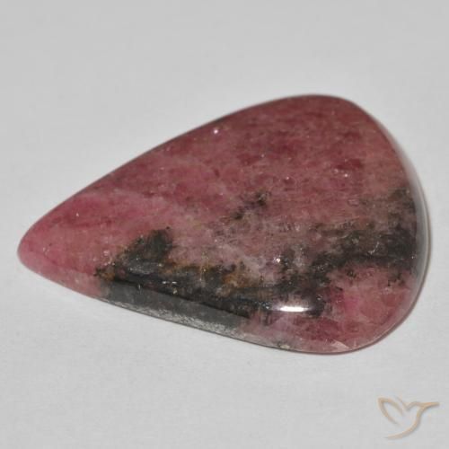 Rhodonite Gemstone in 30.9 x 25.7 mm Size for Sale, Rhodonite Stone in Multicolor Color