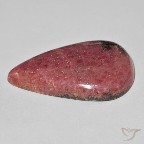 Rhodonite Gemstone in 38.1 x 23.4 mm Size for Sale, Rhodonite Stone in Multicolor Color