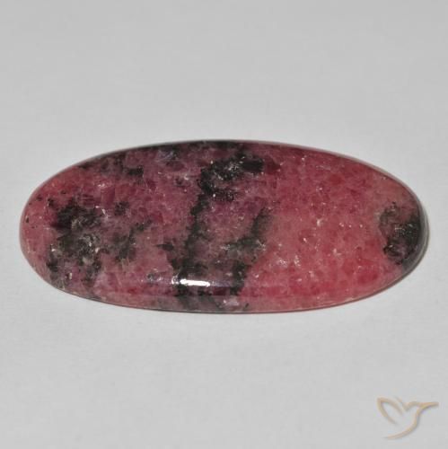 Rhodonite Gemstone in 14.6 x 22.9 mm Size for Sale, Rhodonite Stone in Multicolor Color