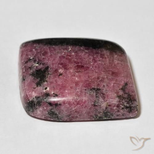 Rhodonite Gemstone in 25.7 x 22.9 mm Size for Sale, Rhodonite Stone in Multicolor Color