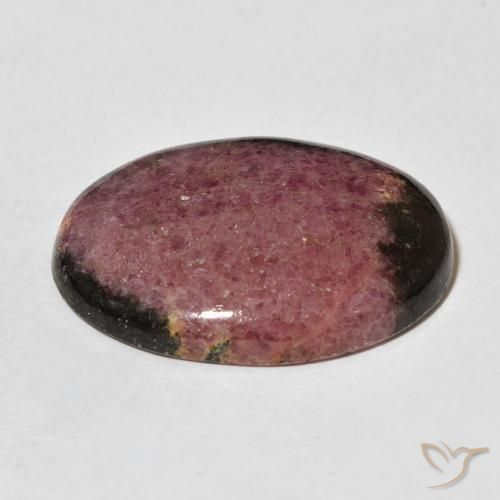 Rhodonite Gemstone in 25 x 18 mm (calibrated) Size for Sale, Rhodonite Stone in Multicolor Color