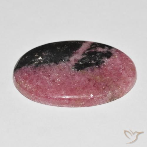 Rhodonite Gemstone in 33.7 x 24.8 mm Size for Sale, Rhodonite Stone in Multicolor Color
