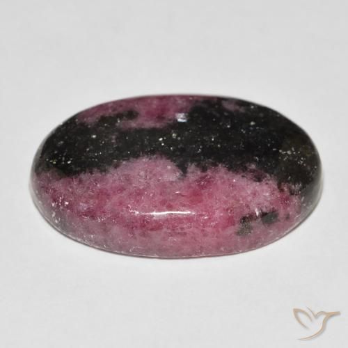 Rhodonite Gemstone in 28.5 x 20.5 mm Size for Sale, Rhodonite Stone in Multicolor Color
