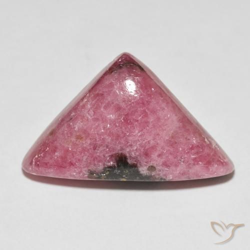 30,56 ct trilioni di rodonite, 27,6 x 16,5 mm dall'Australia, Photo A