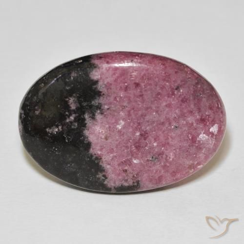 Rodonita ovalada de 47,12 ct, 31,6 x 22,1 mm Procedente de Australia, Photo A