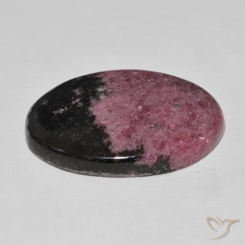 Rhodonite Gemstone in 31.6 x 22.1 mm Size for Sale, Rhodonite Stone in Multicolor Color