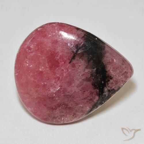 31,56 ct Pera Rodonita, 26,9 x 23,4 mm Procedente de Australia, Photo A