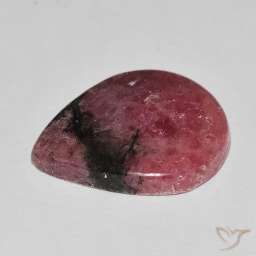 Rhodonite Gemstone in 26.9 x 23.4 mm Size for Sale, Rhodonite Stone in Multicolor Color