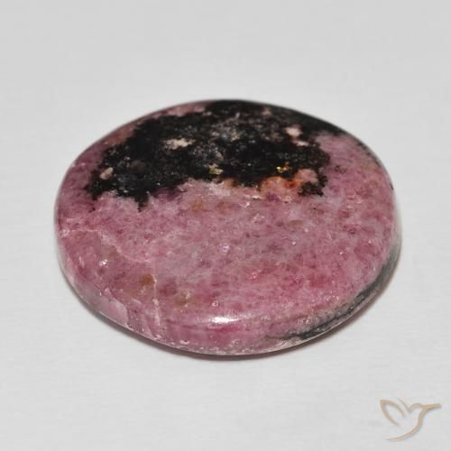 Rhodonite Gemstone in 26.4 mm Size for Sale, Rhodonite Stone in Multicolor Color