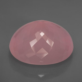 Rose Quartz Gemstone in 37.6 x 32.3 mm Size for Sale, Rose Quartz Stone in Pink Color