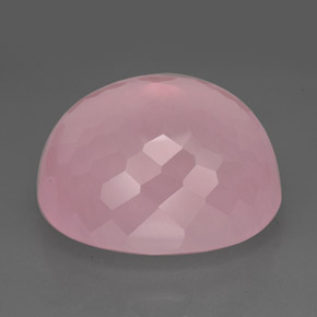 Rose Quartz Gemstone in 39.1 x 33.1 mm Size for Sale, Rose Quartz Stone in Pink Color