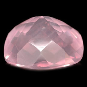 Rose Quartz Gemstone in 11.2 x 11.1 mm Size for Sale, Rose Quartz Stone in Pink Color