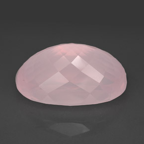 Rose Quartz Gemstone in 40.2 x 25.7 mm Size for Sale, Rose Quartz Stone in Pink Color