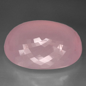 Rose Quartz Gemstone in 58.5 x 45.9 mm Size for Sale, Rose Quartz Stone in Pink Color