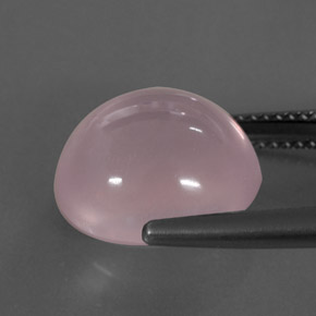 Rose Quartz Gemstone in 14 x 12 mm (calibrated) Size for Sale, Rose Quartz Stone in Pink Color