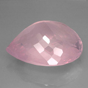 Rose Quartz Gemstone in 38.4 x 31.4 mm Size for Sale, Rose Quartz Stone in Pink Color