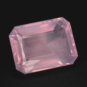 151.95 ct Pink Rose Quartz Gemstone, Rose Quartz Gem in Octagon / Scissor Cut Shape for Sale.