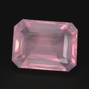 151.95 ct Pink Rose Quartz Stone, Natural Rose Quartz in Octagon / Scissor Cut Shape for Sale