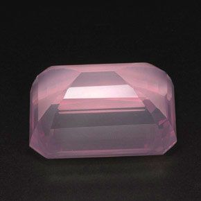 Rose Quartz Gemstone in 38 x 28 mm Size for Sale, Rose Quartz Stone in Pink Color