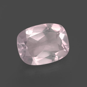 1.70 ct Pink Rose Quartz Stone, Natural Rose Quartz in Cushion-Cut Shape for Sale