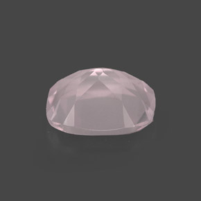 Rose Quartz Gemstone in 9.1 x 7.1 mm Size for Sale, Rose Quartz Stone in Light Pink Color