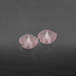 Rose Quartz Gemstone in 6 x 6 mm (calibrated) Size for Sale, Rose Quartz Stone in Pink Color