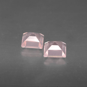 Rose Quartz Gemstone in 5 x 5 mm (calibrated) Size for Sale, Rose Quartz Stone in Pink Color