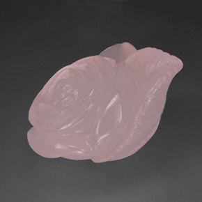 Rose Quartz Gemstone in 46.2 x 43.3 mm Size for Sale, Rose Quartz Stone in Pink Color