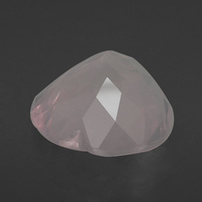 Rose Quartz Gemstone in 18.2 x 17.7 mm Size for Sale, Rose Quartz Stone in Light Pink Color