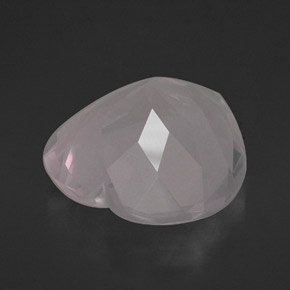 Rose Quartz Gemstone in 18.1 x 17.7 mm Size for Sale, Rose Quartz Stone in Light Pink Color