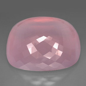 Rose Quartz Gemstone in 44.8 x 38.5 mm Size for Sale, Rose Quartz Stone in Pink Color