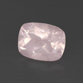 2.20 ct Pink Rose Quartz Stone, Natural Rose Quartz in Cushion-Cut Shape for Sale