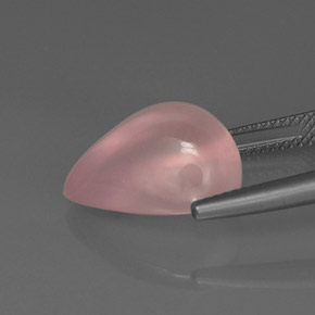 Rose Quartz Gemstone in 16 x 12 mm (calibrated) Size for Sale, Rose Quartz Stone in Pink Color