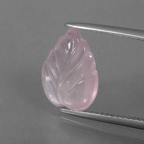 Rose Quartz Gemstone in 12.9 x 10.3 mm Size for Sale, Rose Quartz Stone in Pink Color