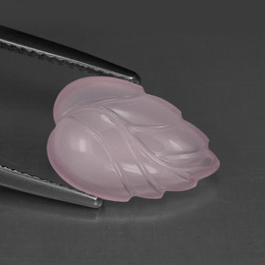 Rose Quartz Gemstone in 14.2 x 9.7 mm Size for Sale, Rose Quartz Stone in Pink Color