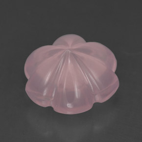 Rose Quartz Gemstone in 11.6 x 10.8 mm Size for Sale, Rose Quartz Stone in Pink Color