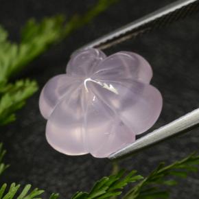 Rose Quartz Gemstone in 15.2 x 14.1 mm Size for Sale, Rose Quartz Stone in Pink Color