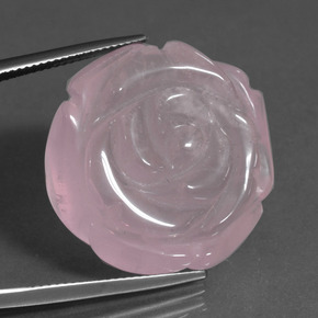 Light Pink Cuarzo Rosa Gema - 52.8ct Rosa tallada (ID: 299269)
