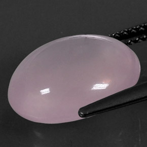 Rose Quartz Gemstone in 13.4 x 11.6 mm Size for Sale, Rose Quartz Stone in Pink Color