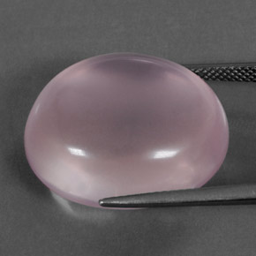 Rose Quartz Gemstone in 22.3 x 19.2 mm Size for Sale, Rose Quartz Stone in Pink Color