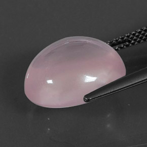 Rose Quartz Gemstone in 14 x 12 mm (calibrated) Size for Sale, Rose Quartz Stone in Pink Color