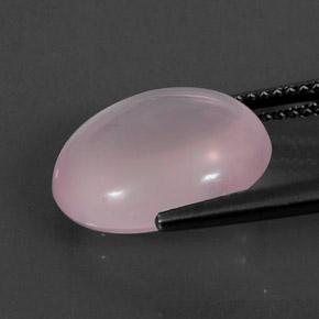 Rose Quartz Gemstone in 14 x 12 mm (calibrated) Size for Sale, Rose Quartz Stone in Pink Color