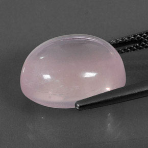 Rose Quartz Gemstone in 14 x 12 mm (calibrated) Size for Sale, Rose Quartz Stone in Pink Color