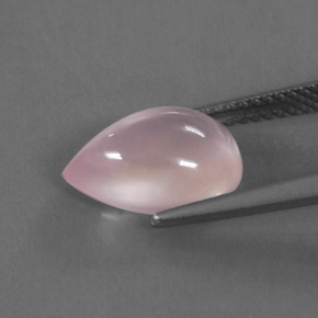 Rose Quartz Gemstone in 12 x 8 mm (calibrated) Size for Sale, Rose Quartz Stone in Pink Color