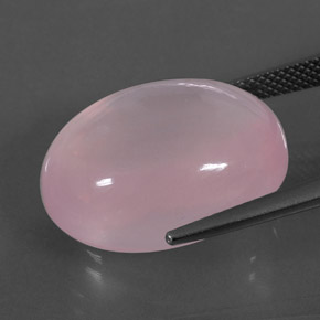 Rose Quartz Gemstone in 20 x 15 mm (calibrated) Size for Sale, Rose Quartz Stone in Pink Color