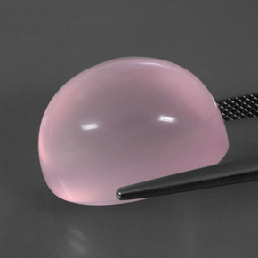 Rose Quartz Gemstone in 20 x 15 mm (calibrated) Size for Sale, Rose Quartz Stone in Pink Color