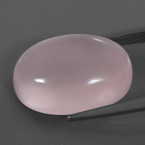 Rose Quartz Gemstone in 18 x 13 mm (calibrated) Size for Sale, Rose Quartz Stone in Pink Color