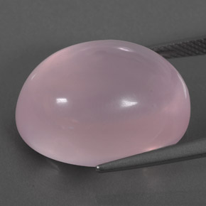 Rose Quartz Gemstone in 20 x 15 mm (calibrated) Size for Sale, Rose Quartz Stone in Pink Color